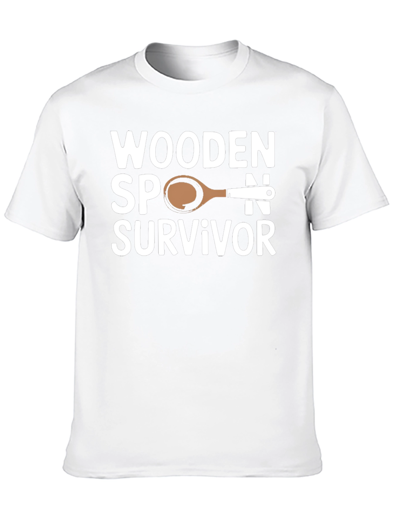 Wooden Spoon Survivor Novelty T-Shirt
