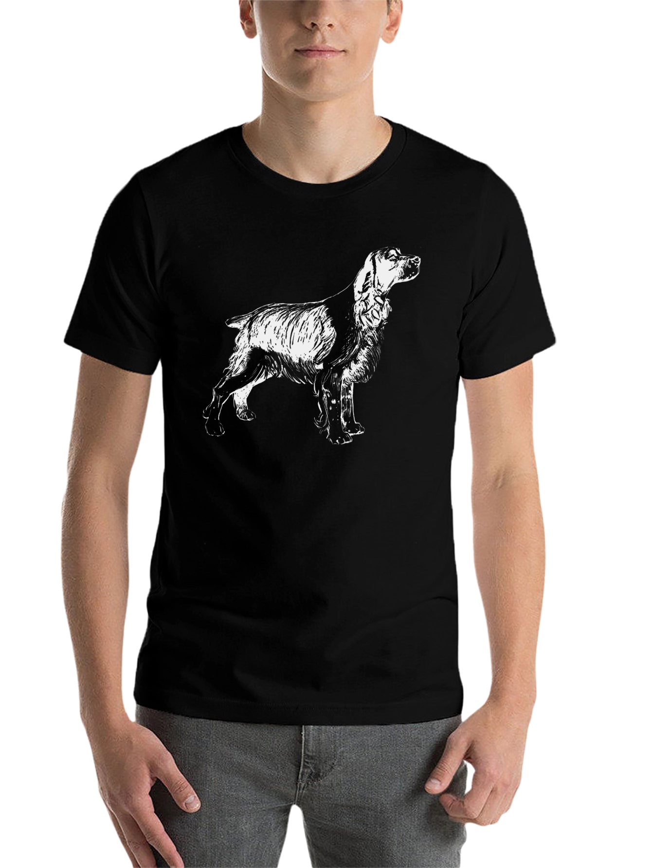 Dog Breed Graphic T-Shirt - Classic Style