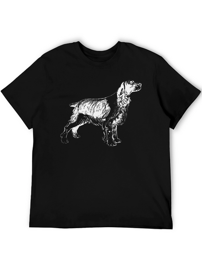Dog Breed Graphic T-Shirt - Classic Style