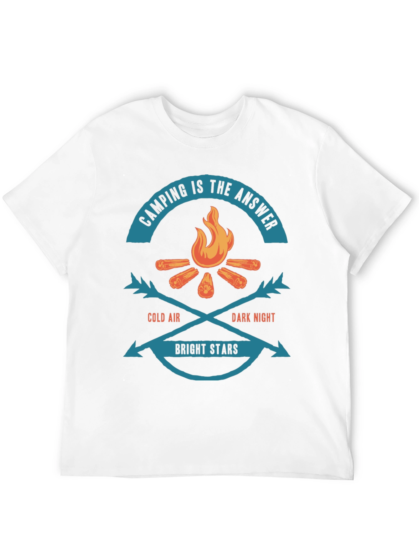 Camping is the Answer Graphic Tee