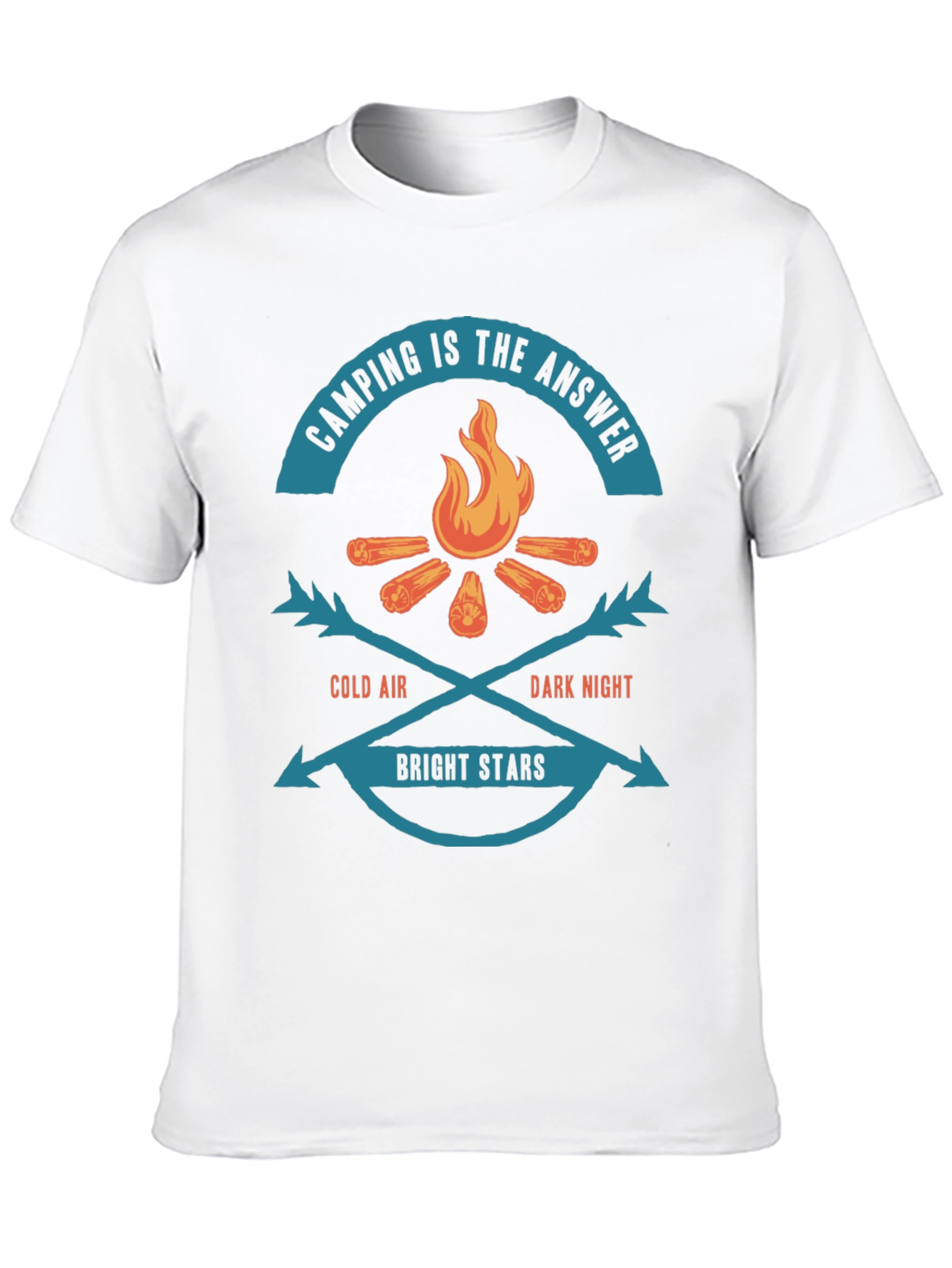 Camping is the Answer Graphic Tee