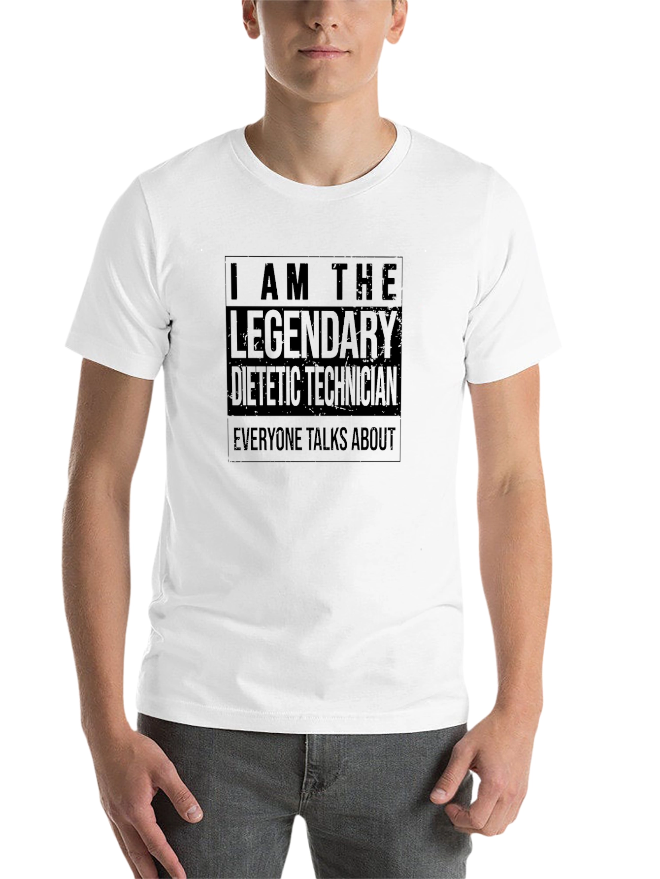 Legendary Dietetic Technician Black T-Shirt