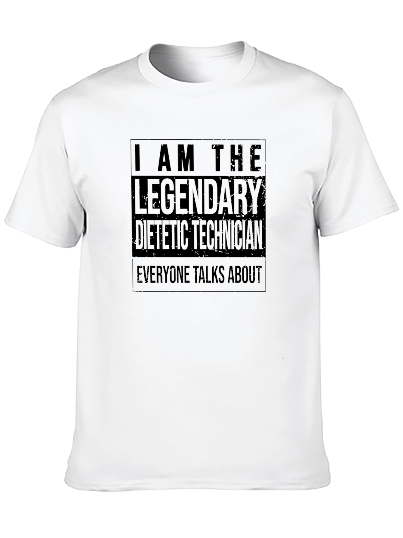 Legendary Dietetic Technician Black T-Shirt