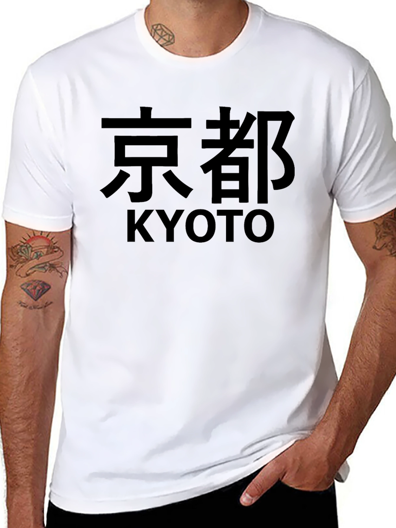 Kyoto Japan Graphic T-Shirt - Unisex Casual Tee