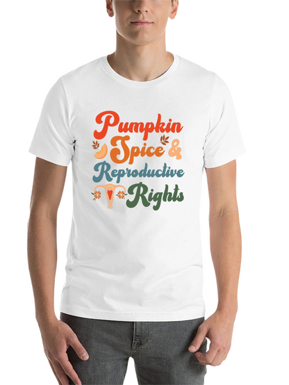 Pumpkin Spice & Reproductive Rights Graphic Tee