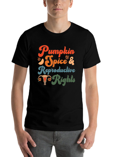 Pumpkin Spice & Reproductive Rights Graphic Tee