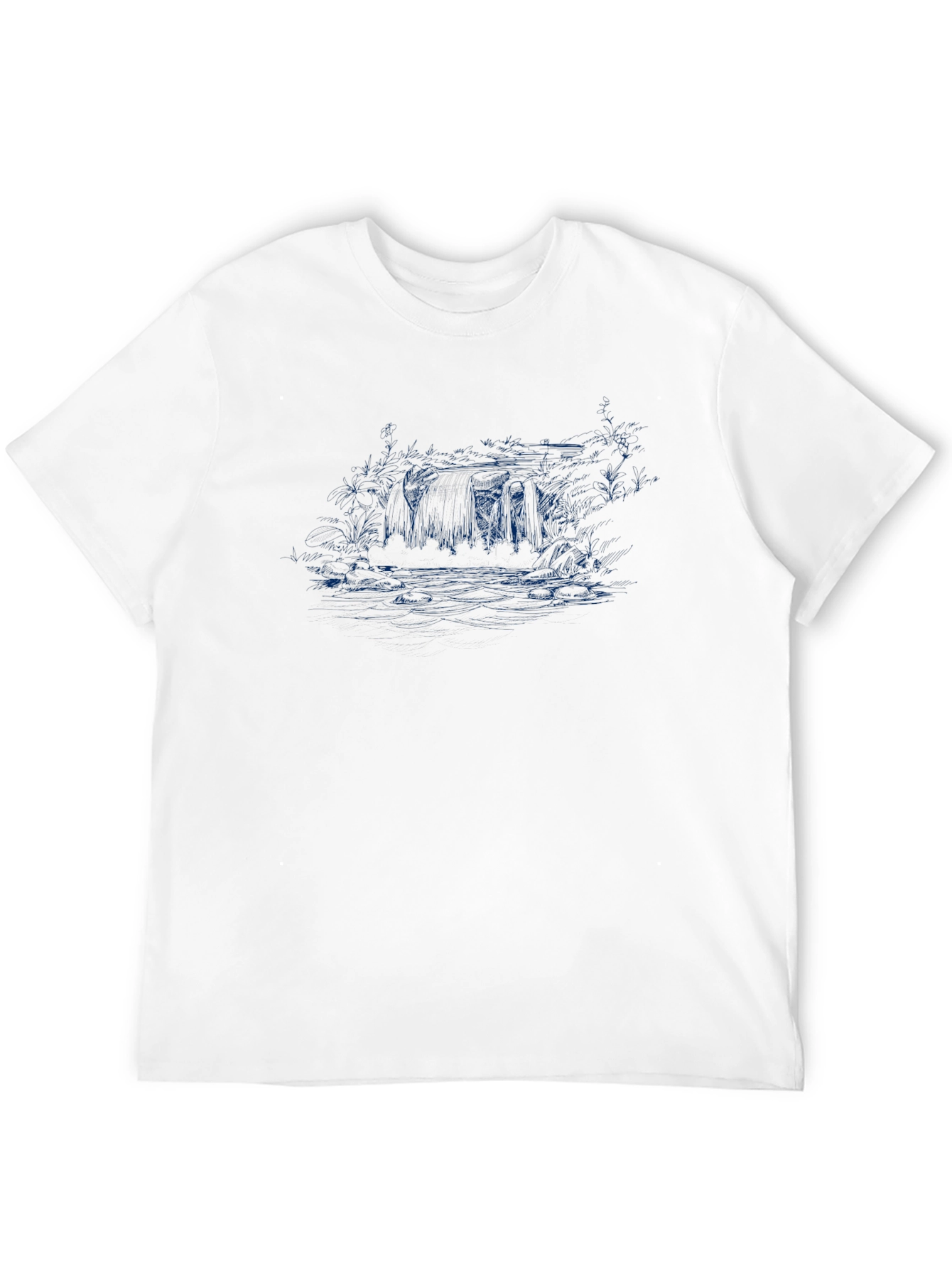 Mens Black Graphic T-Shirt