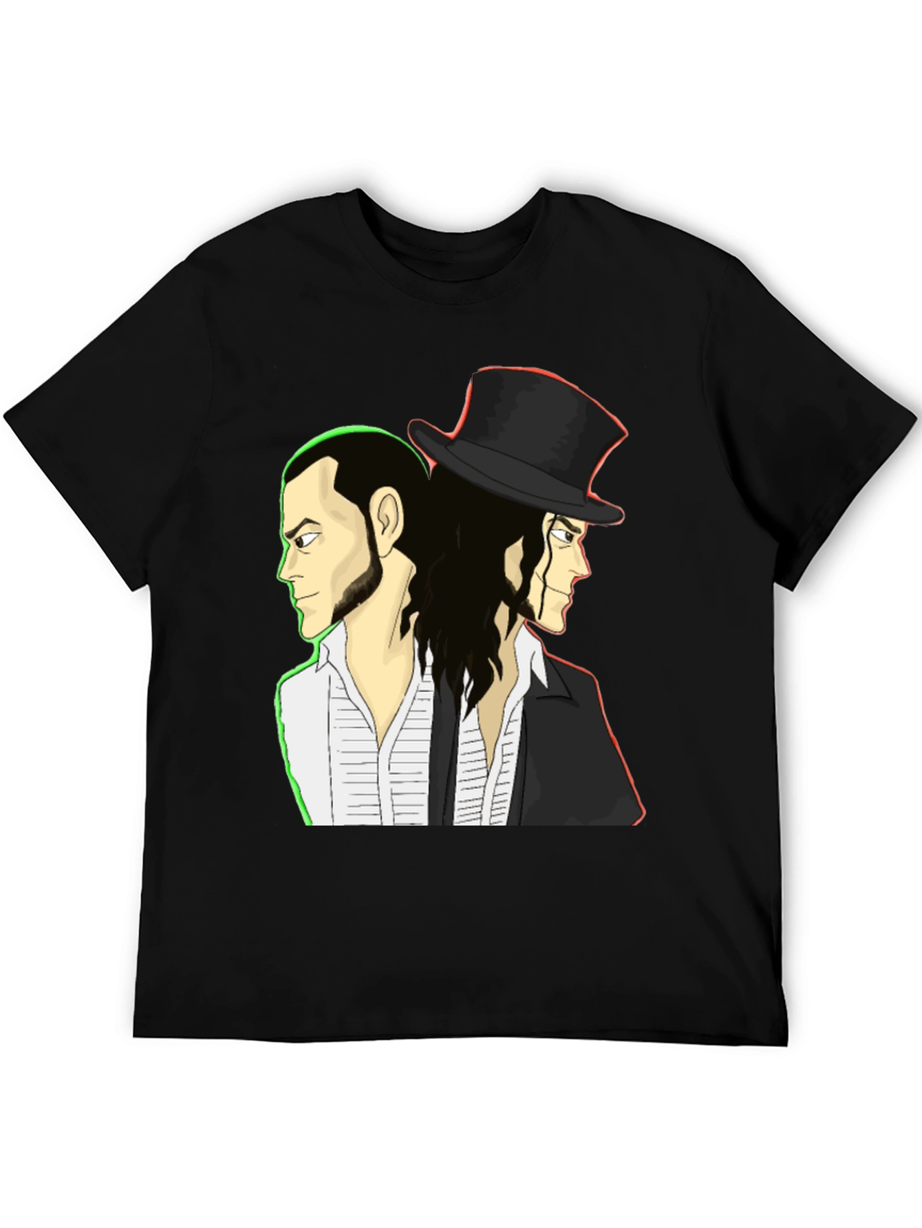 Mens Graphic T-Shirt - Cartoon Characters