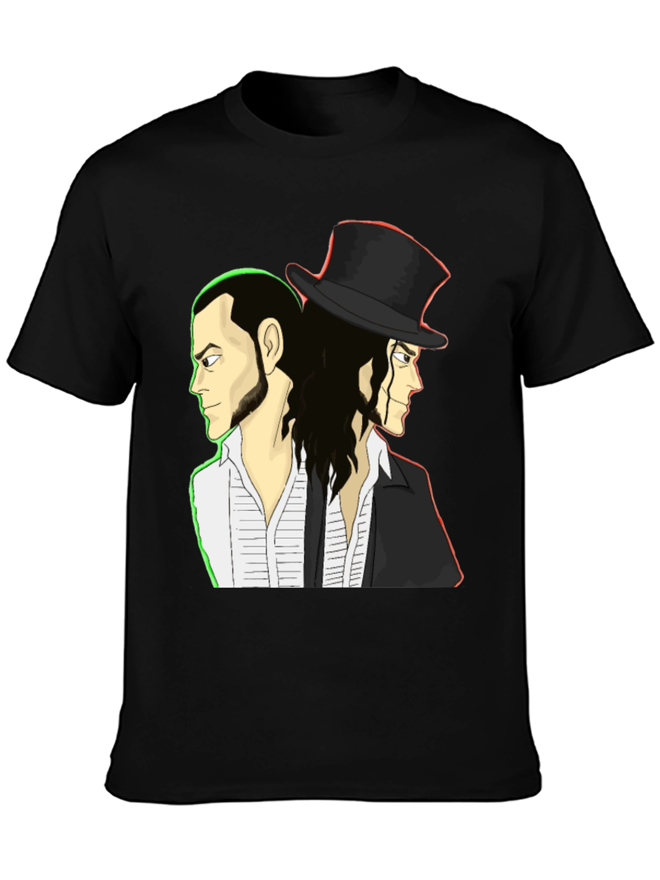 Mens Graphic T-Shirt - Cartoon Characters