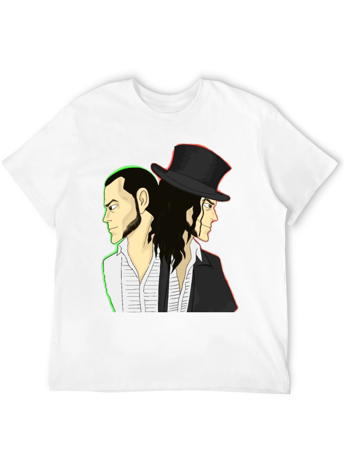 Mens Graphic T-Shirt - Cartoon Characters