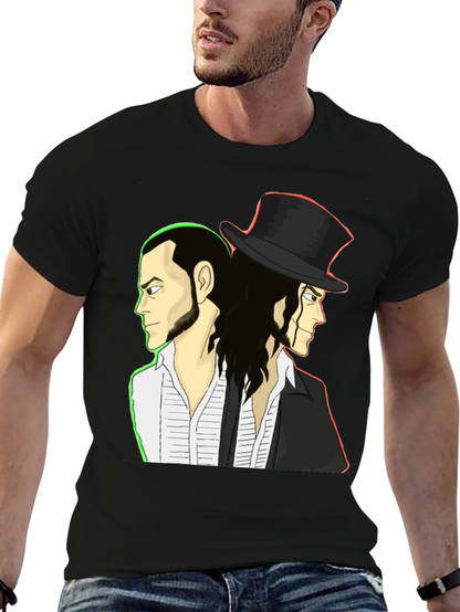 Mens Graphic T-Shirt - Cartoon Characters