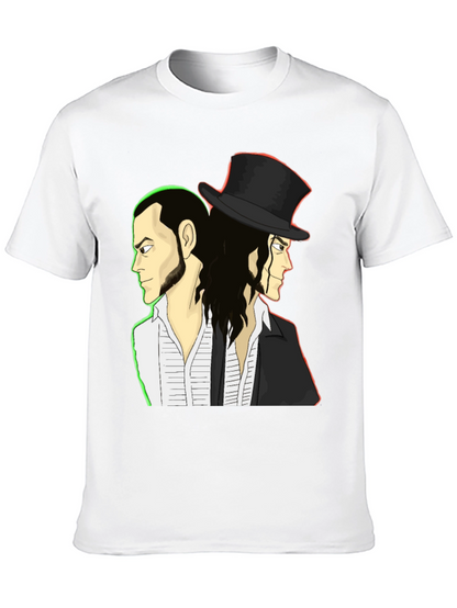 Mens Graphic T-Shirt - Cartoon Characters