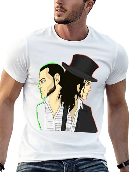 Mens Graphic T-Shirt - Cartoon Characters