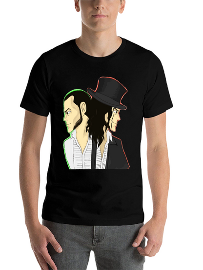 Mens Graphic T-Shirt - Cartoon Characters
