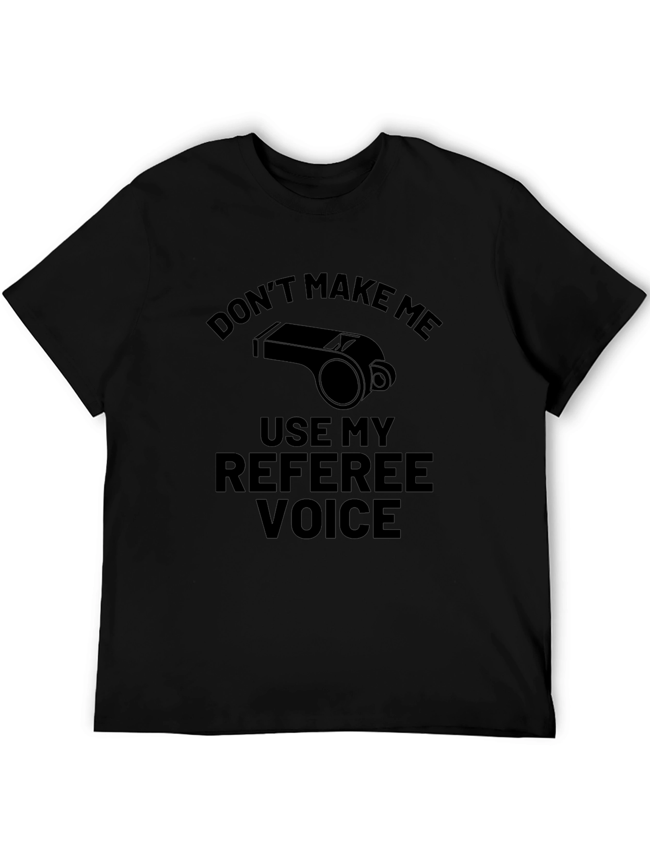 Referee Voice T-Shirt: Funny Sports Fan Tee