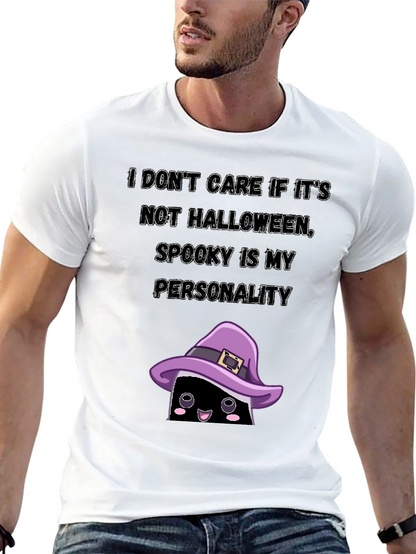 Spooky Personality Graphic T-Shirt - Halloween Everyday Tee