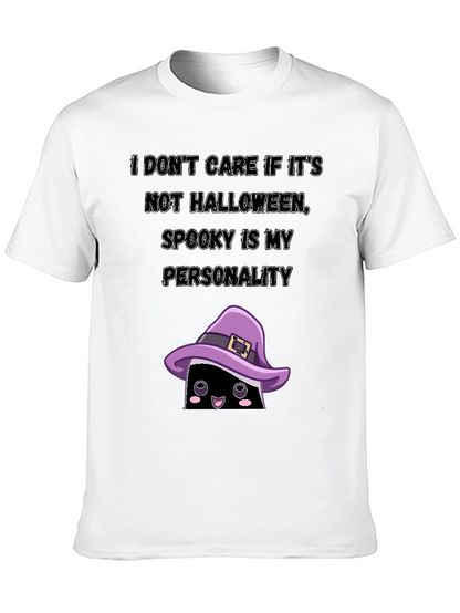 Spooky Personality Graphic T-Shirt - Halloween Everyday Tee