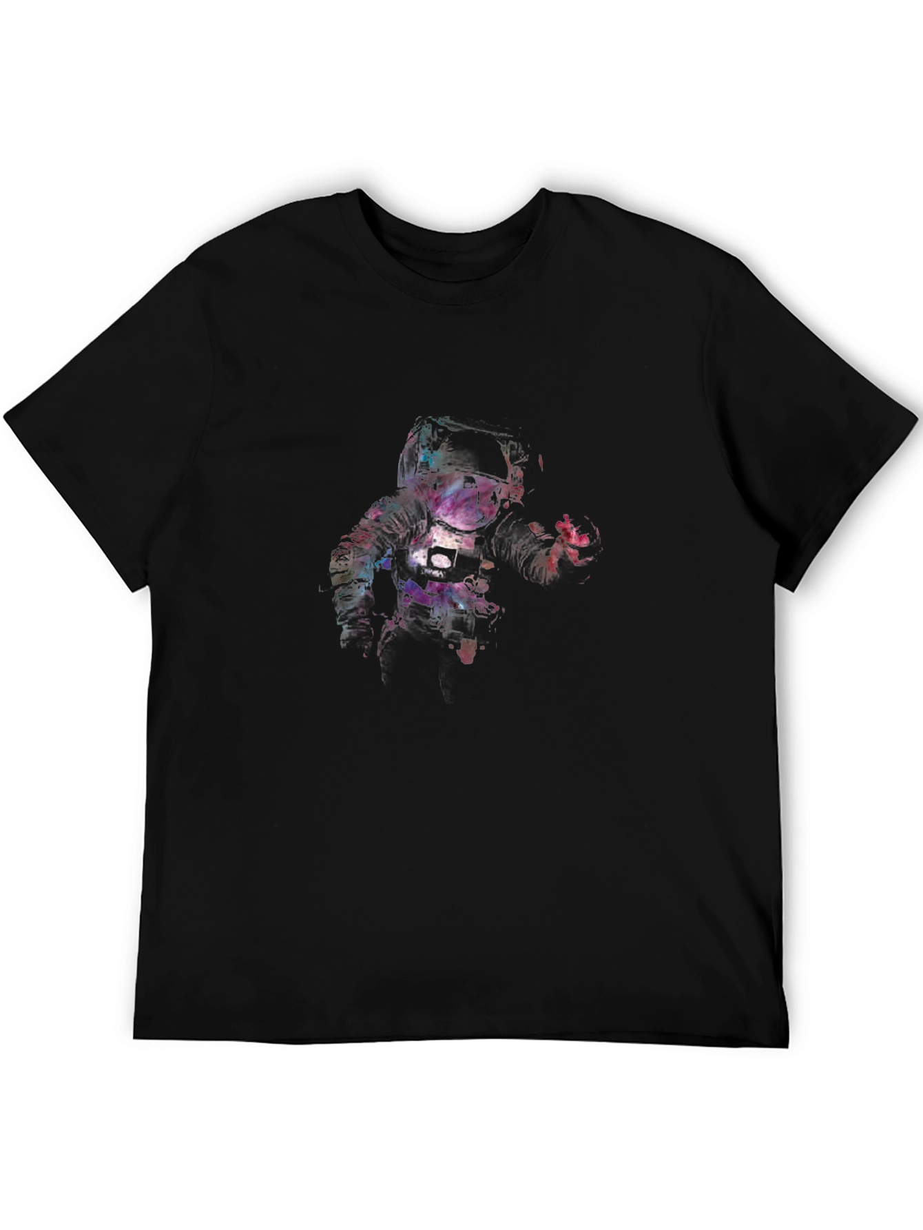 Astronaut Graphic Black T-Shirt