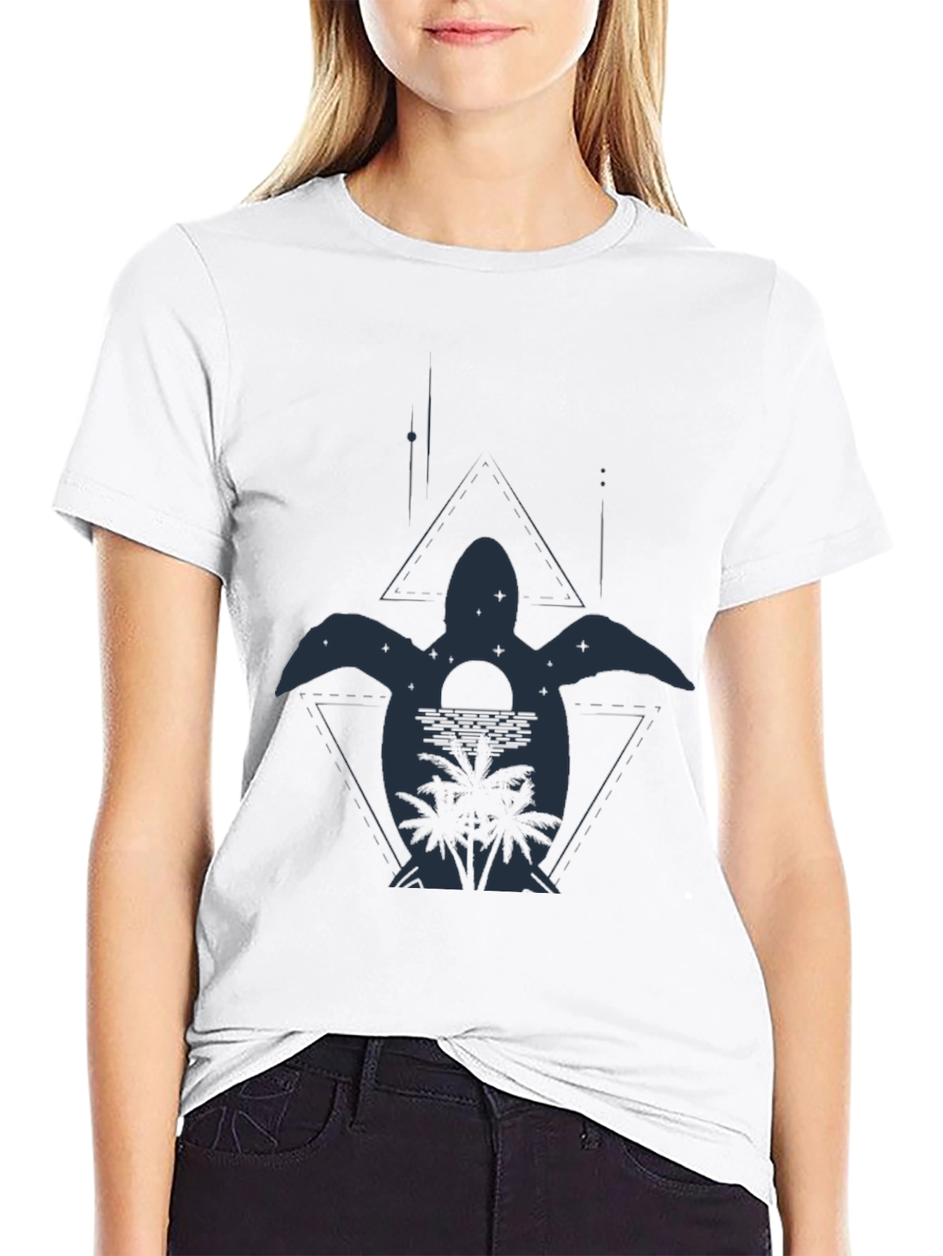 Turtle Island Black T-Shirt
