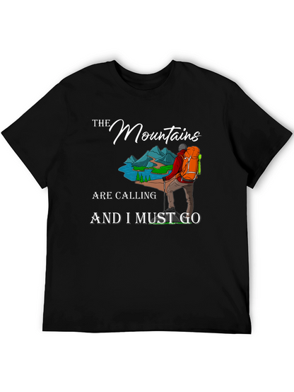 Mountain Calling Graphic Tee - Adventure Awaits!