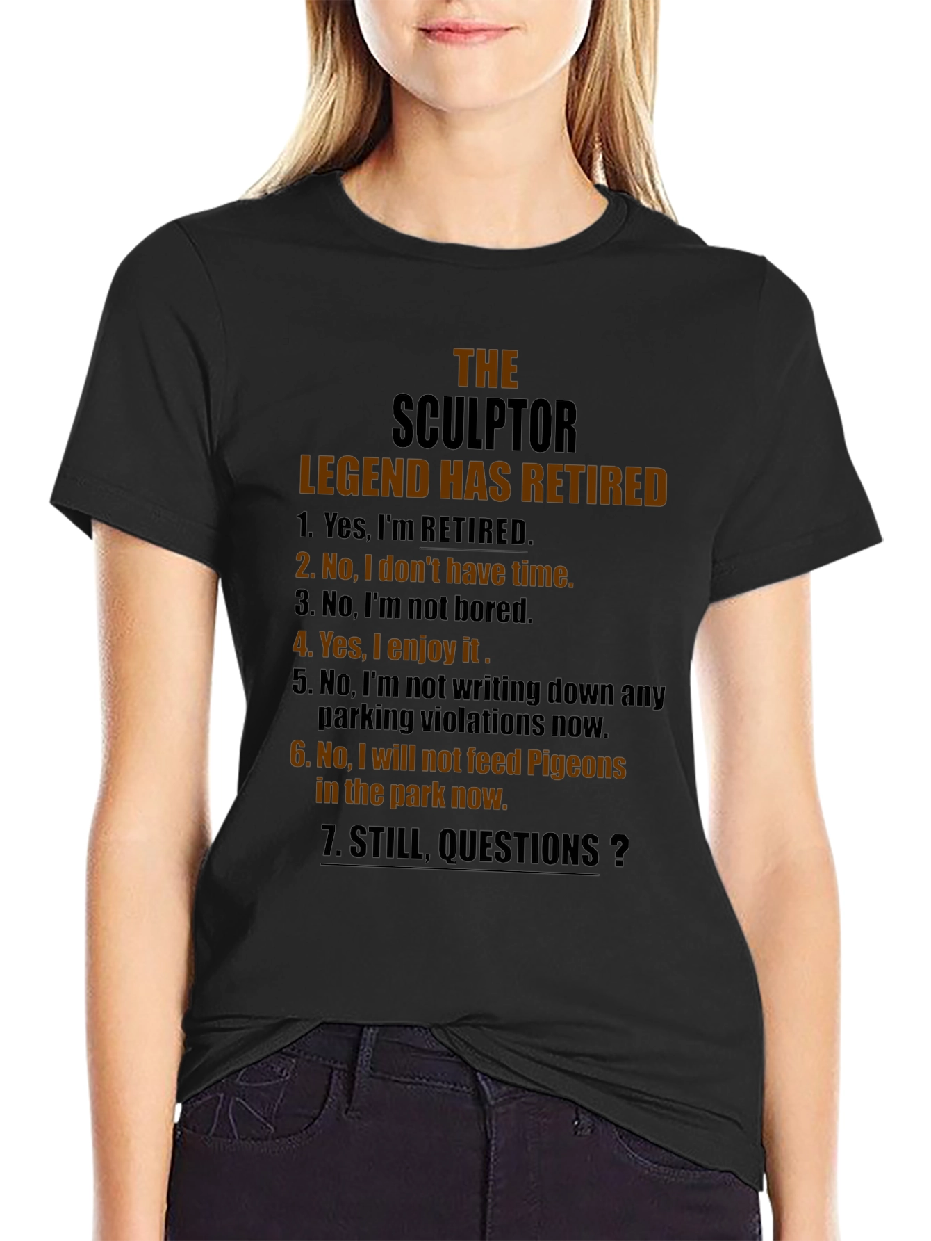 Sculptor Legend Retired Graphic T-Shirt