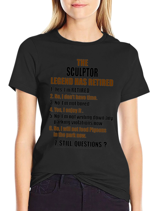 Sculptor Legend Retired Graphic T-Shirt