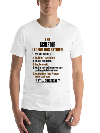 Sculptor Legend Retired Graphic T-Shirt