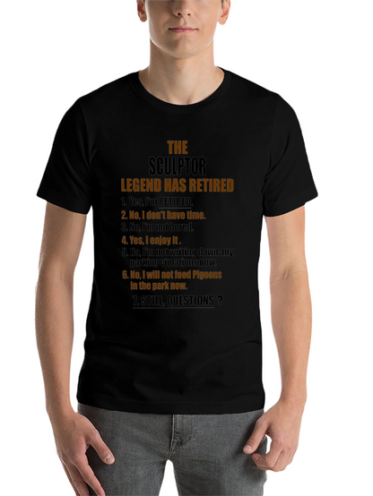 Sculptor Legend Retired Graphic T-Shirt
