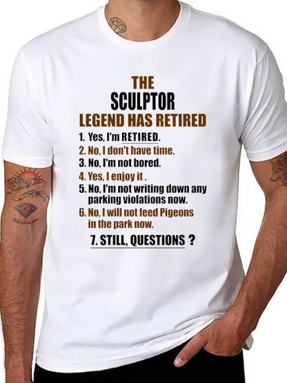 Sculptor Legend Retired Graphic T-Shirt