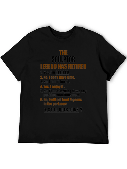 Sculptor Legend Retired Graphic T-Shirt