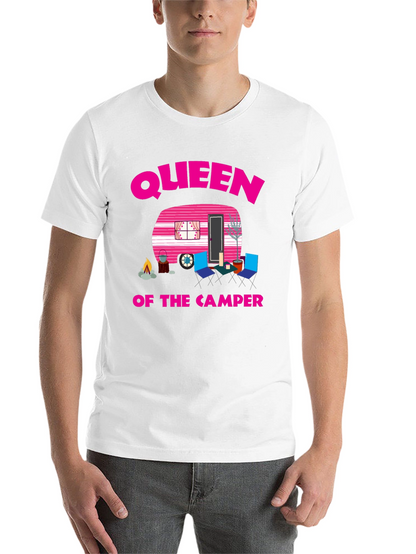 Queen of the Camper Graphic Tee - Camping Lover