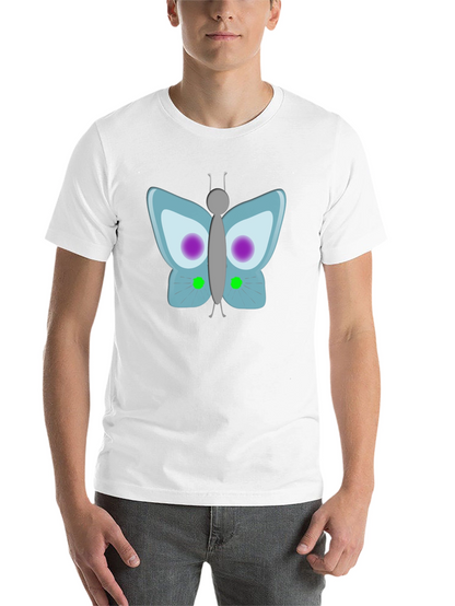 Butterfly Graphic Black T-Shirt
