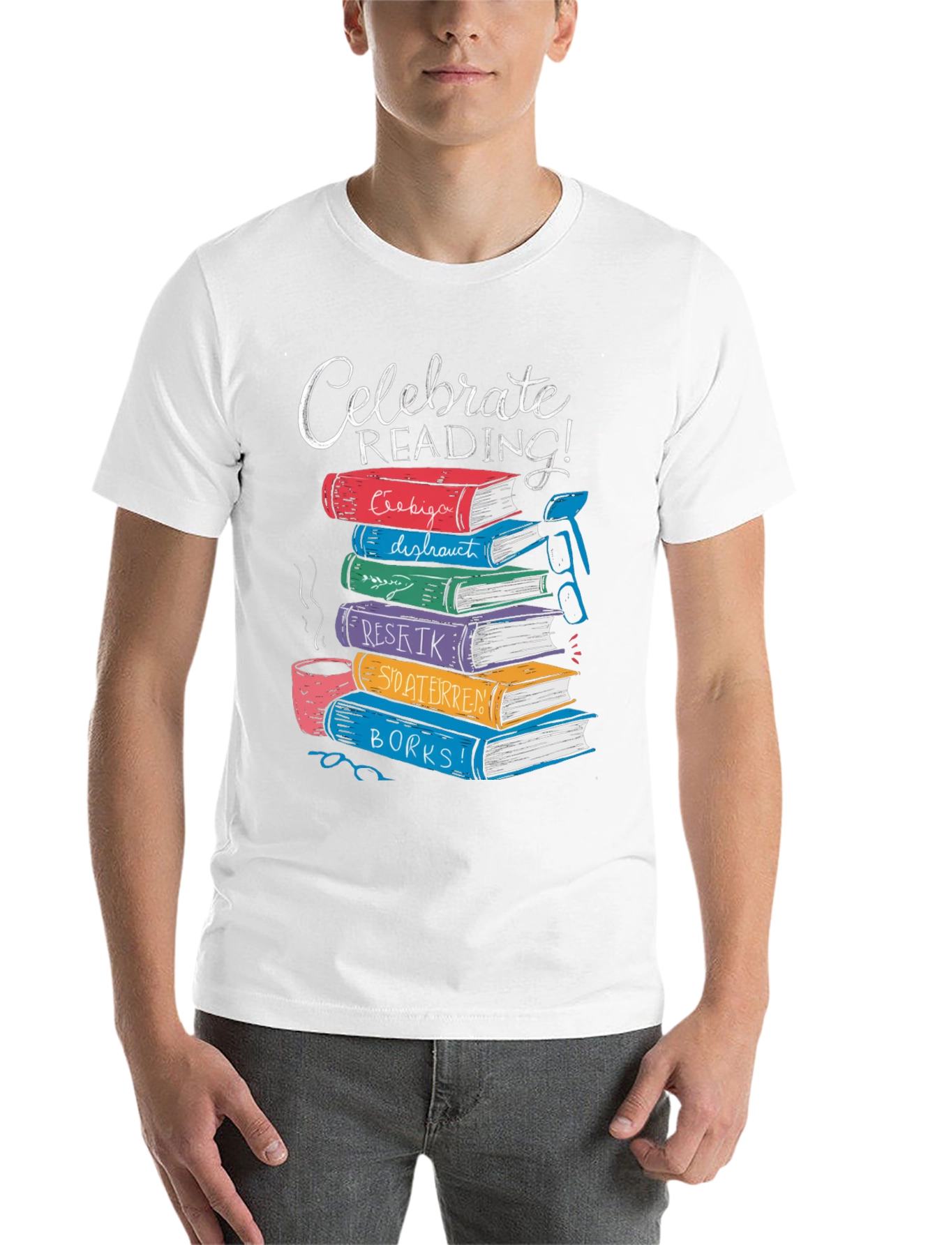 Celebrate Reading T-Shirt - Book Lover Tee