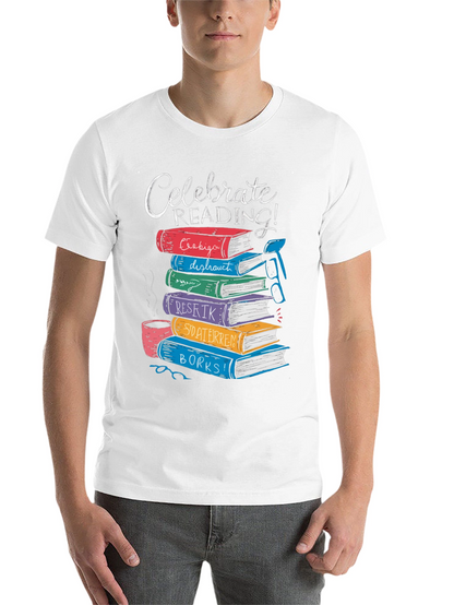 Celebrate Reading T-Shirt - Book Lover Tee