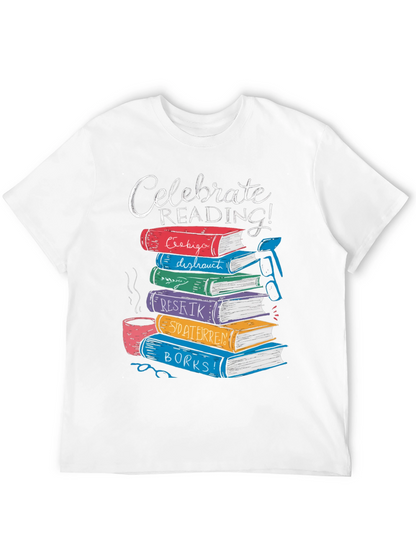 Celebrate Reading T-Shirt - Book Lover Tee