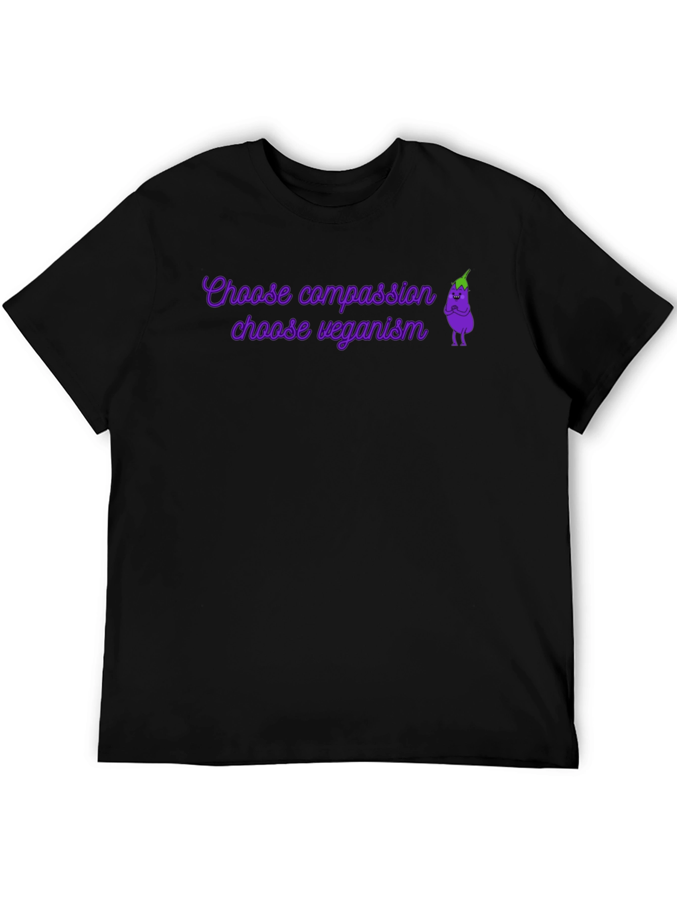 Vegan T-Shirt: Choose Compassion Choose Veganism