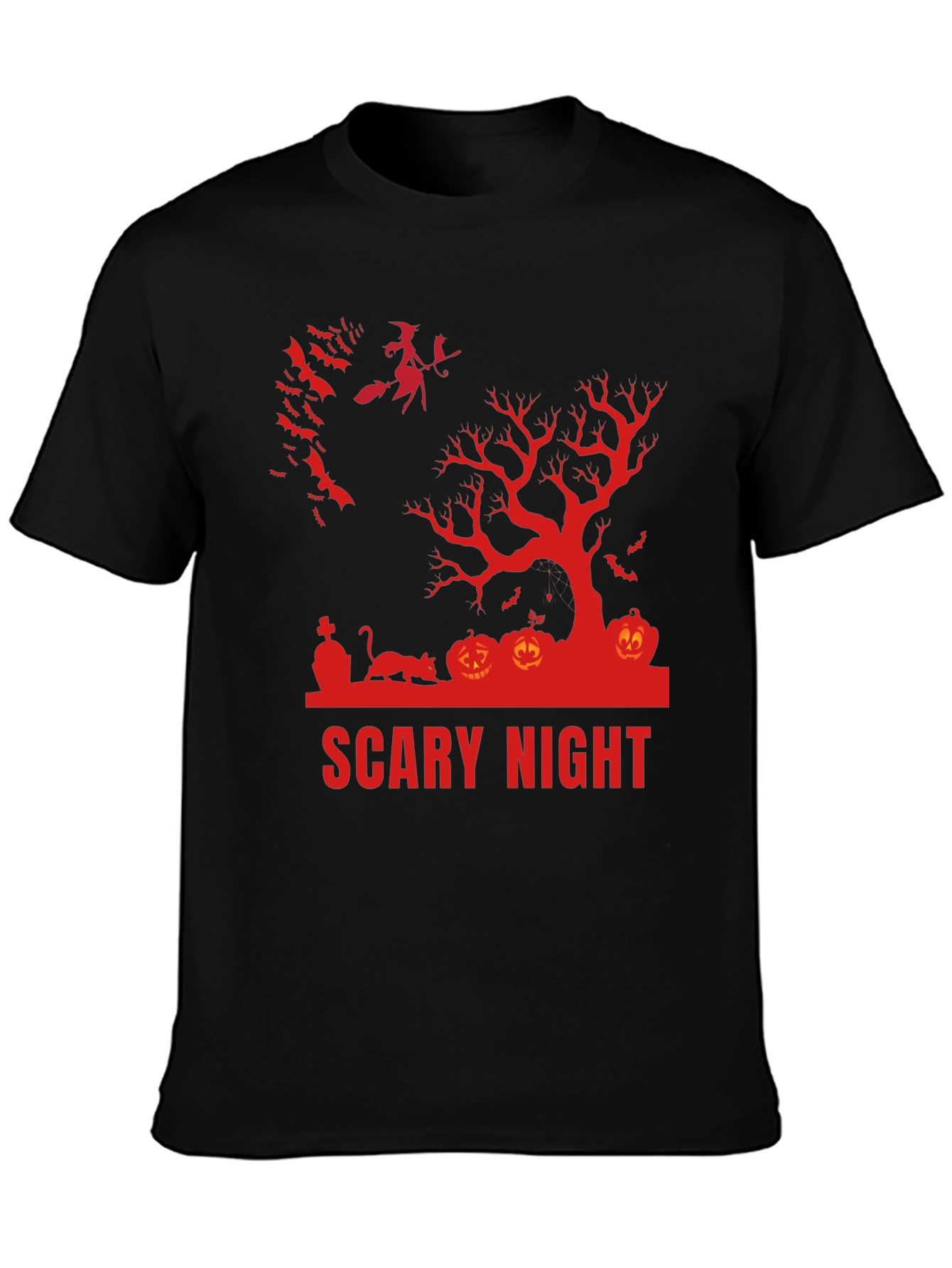 Scary Night Halloween T-Shirt