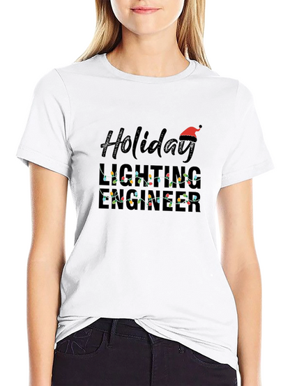 Holiday Lighting Engineer Novelty T-Shirt