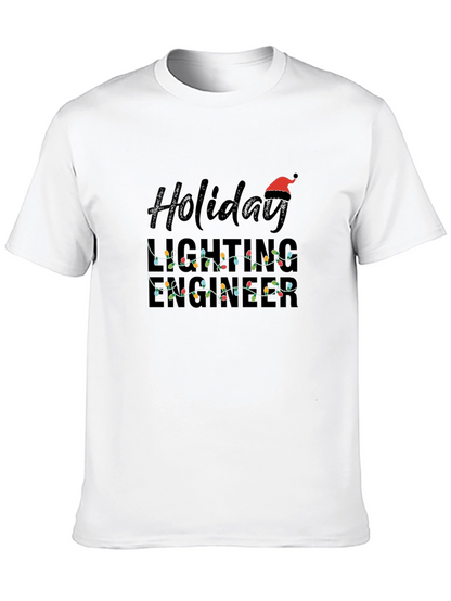 Holiday Lighting Engineer Novelty T-Shirt