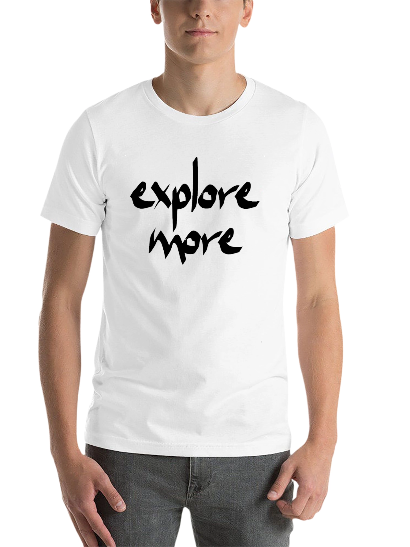 Explore More Black T-Shirt - Adventure Awaits!