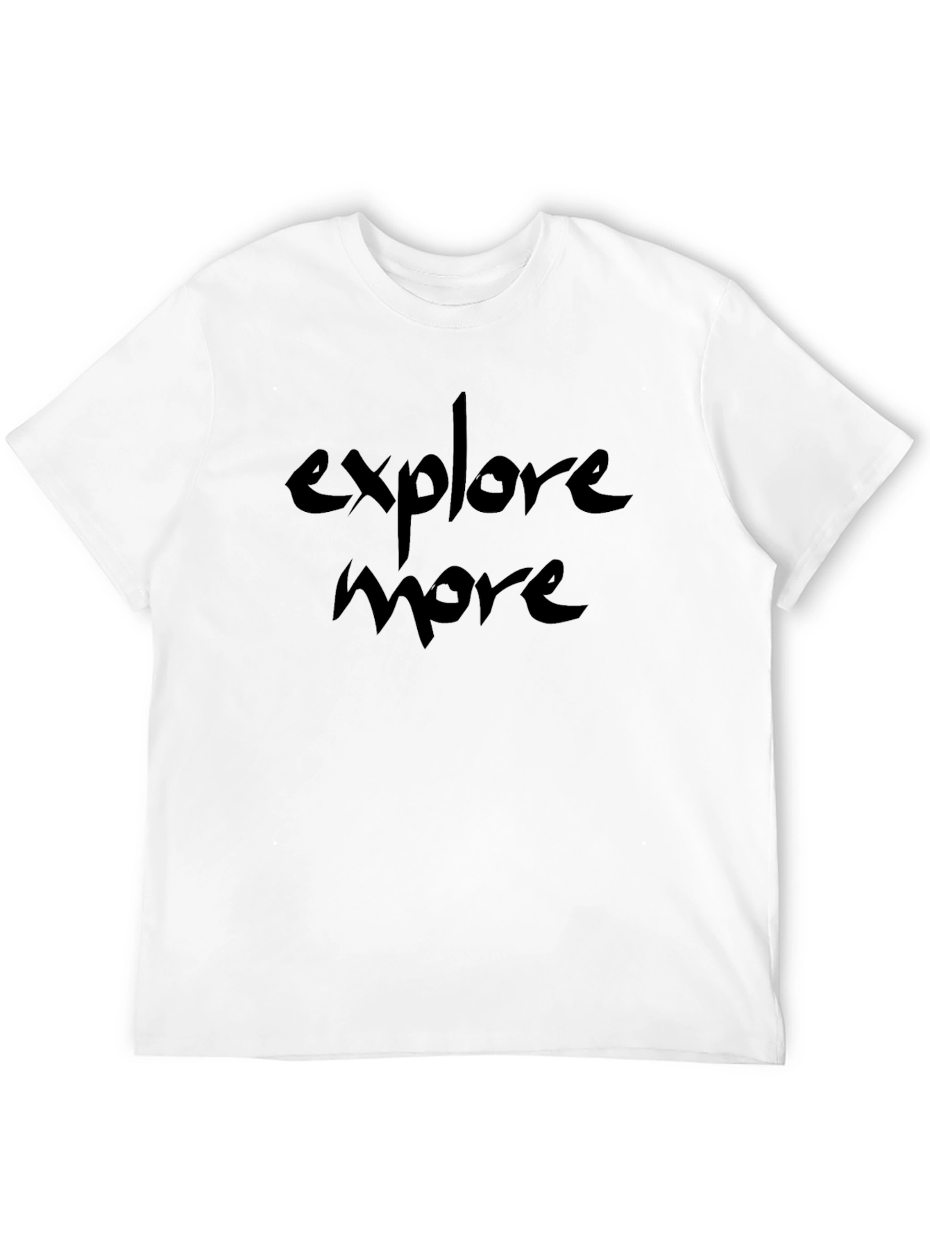 Explore More Black T-Shirt - Adventure Awaits!