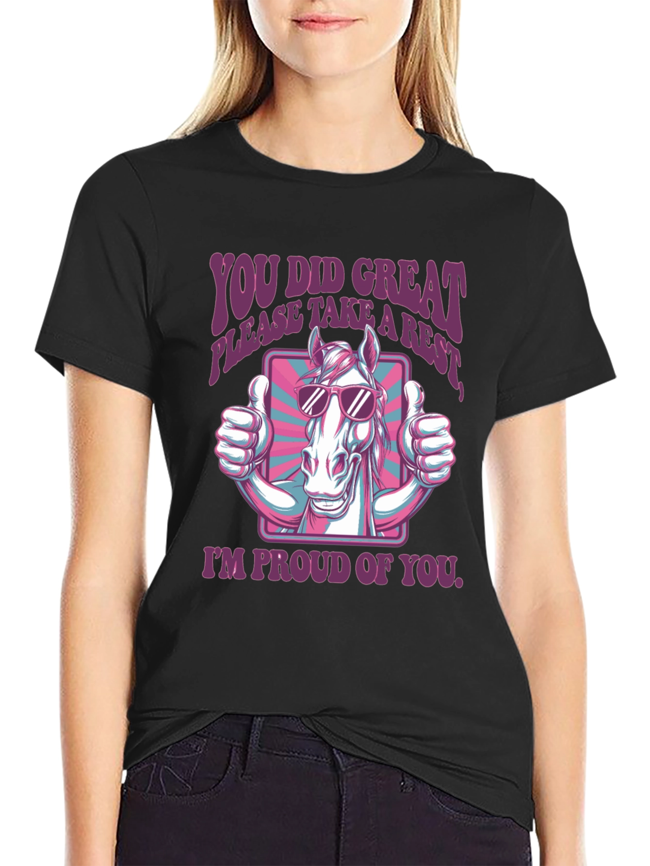 You Did Great Horse T-Shirt