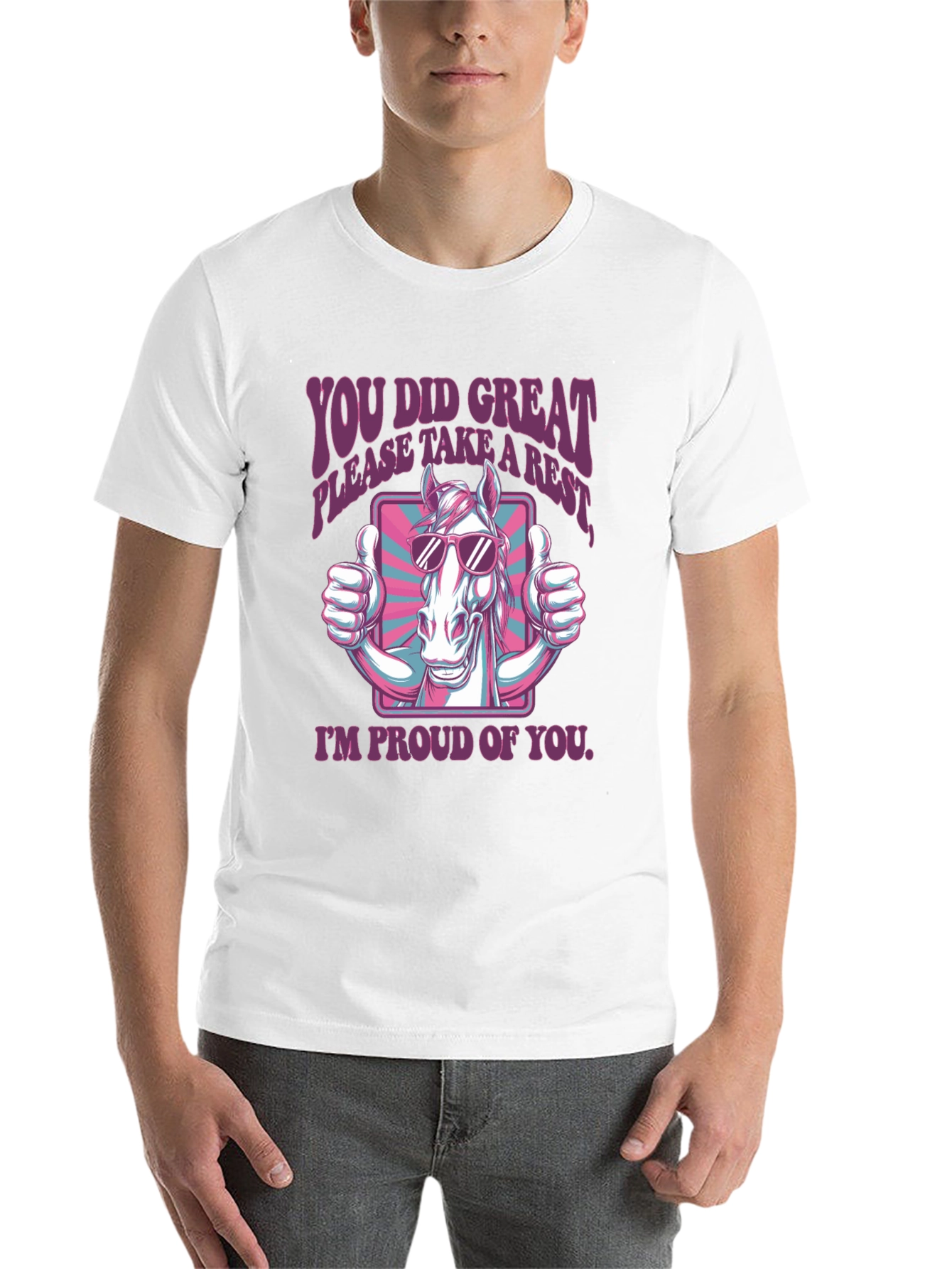 You Did Great Horse T-Shirt