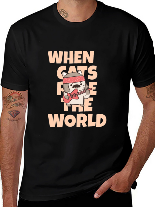 When Cats Rule The World T-Shirt