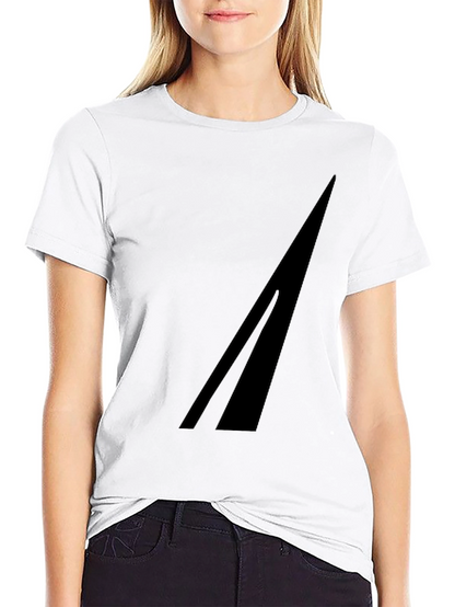 Mens Black Graphic Tee - Minimalist Design