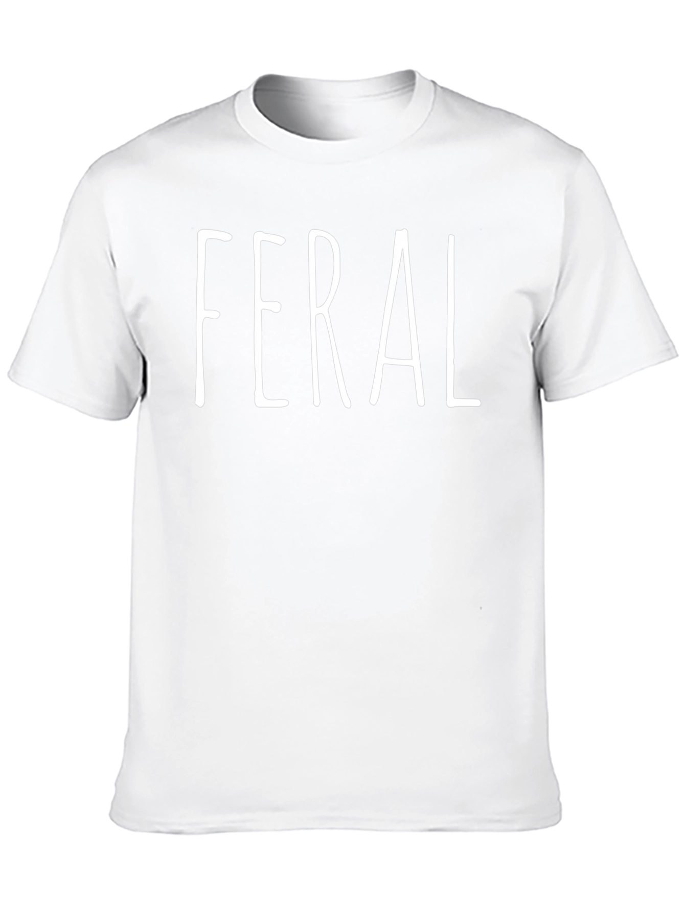 Feral Graphic Tee - Black Casual T-Shirt