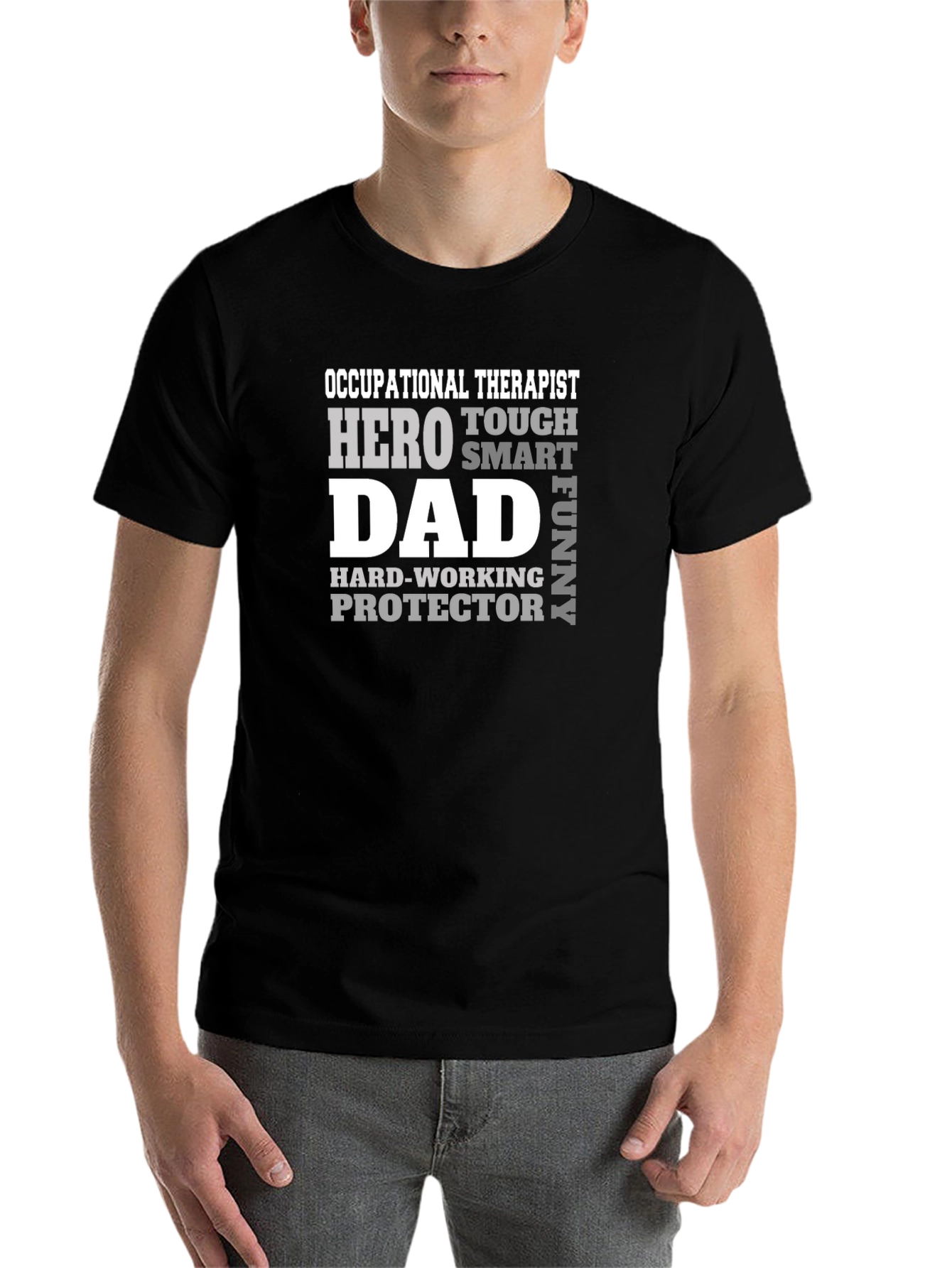 Occupational Therapist Dad T-Shirt - Hero Smart Funny