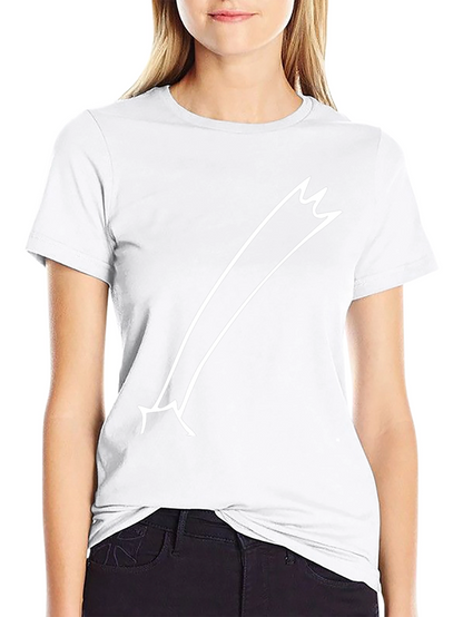 Comet Tail Graphic Tee - Black Cotton Casual T-Shirt