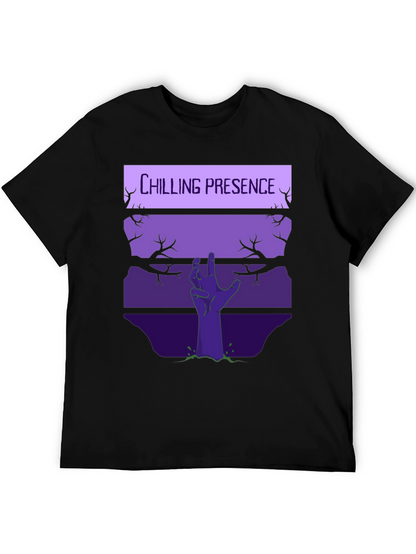 Chilling Presence Graphic T-Shirt