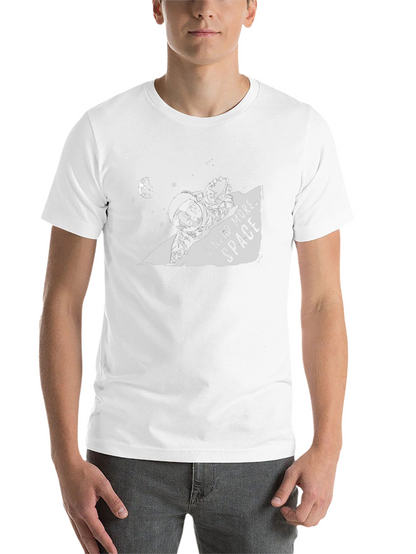 I Need More Space Graphic Tee - Black